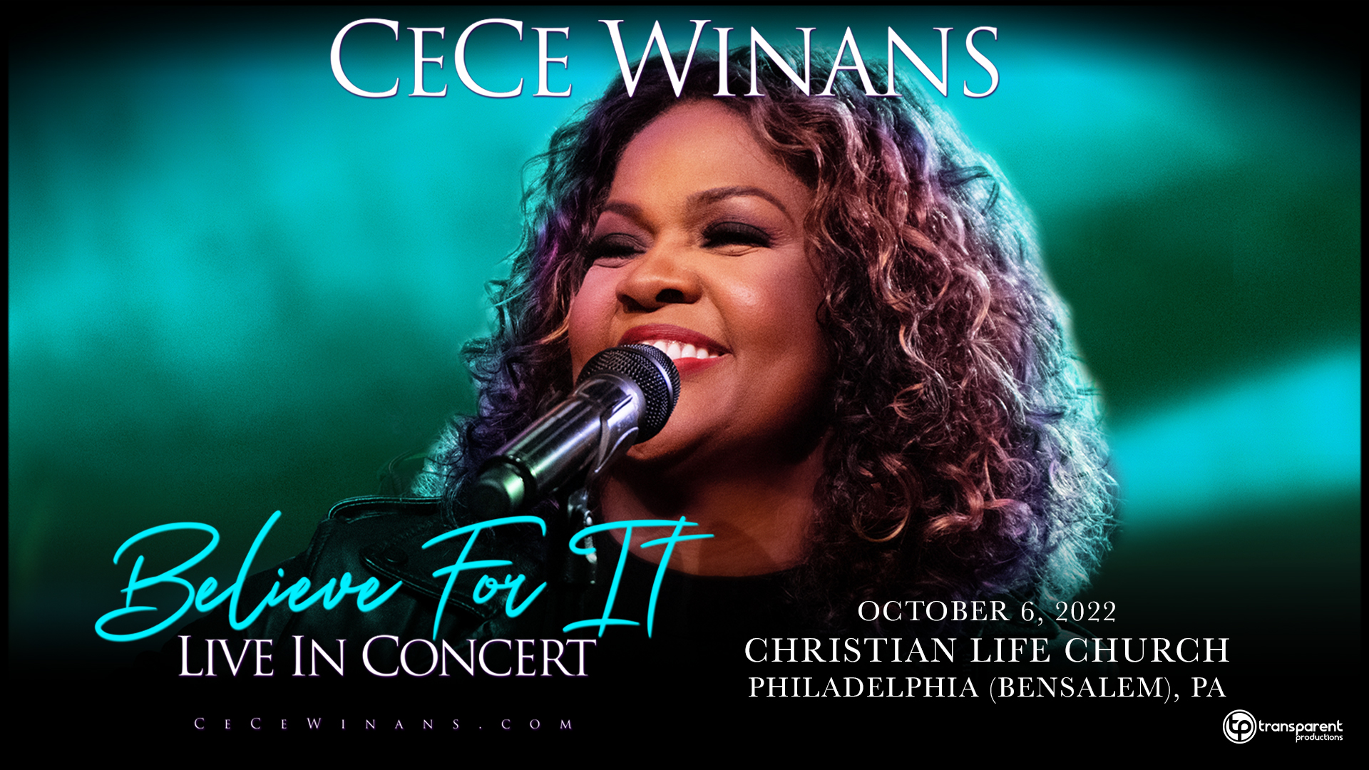 CeCe Winans Philadelphia (Bensalem), PA October 6, 2022