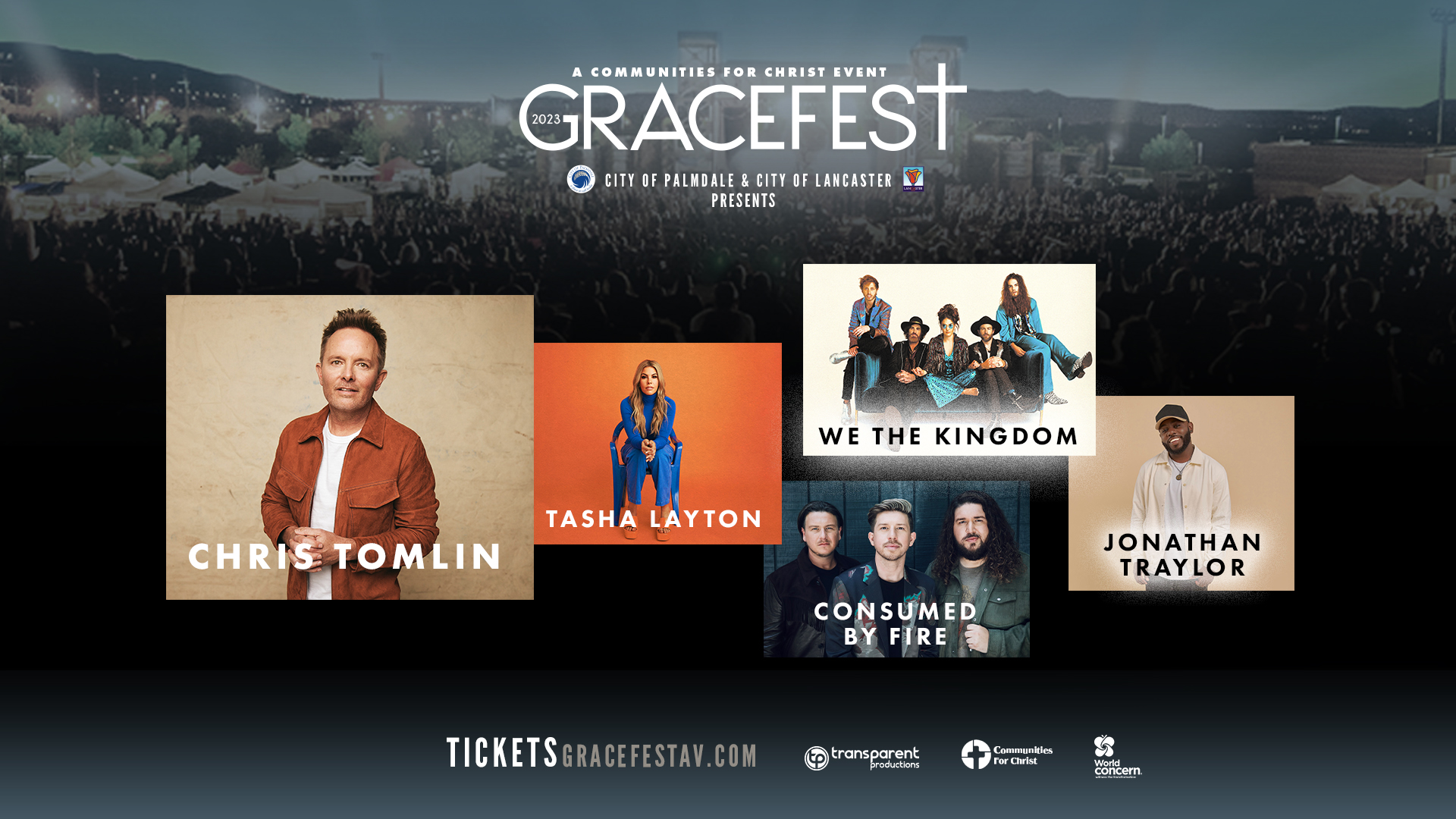 Gracefest 2023 with Chris Tomlin & more! Palmdale, CA September 9