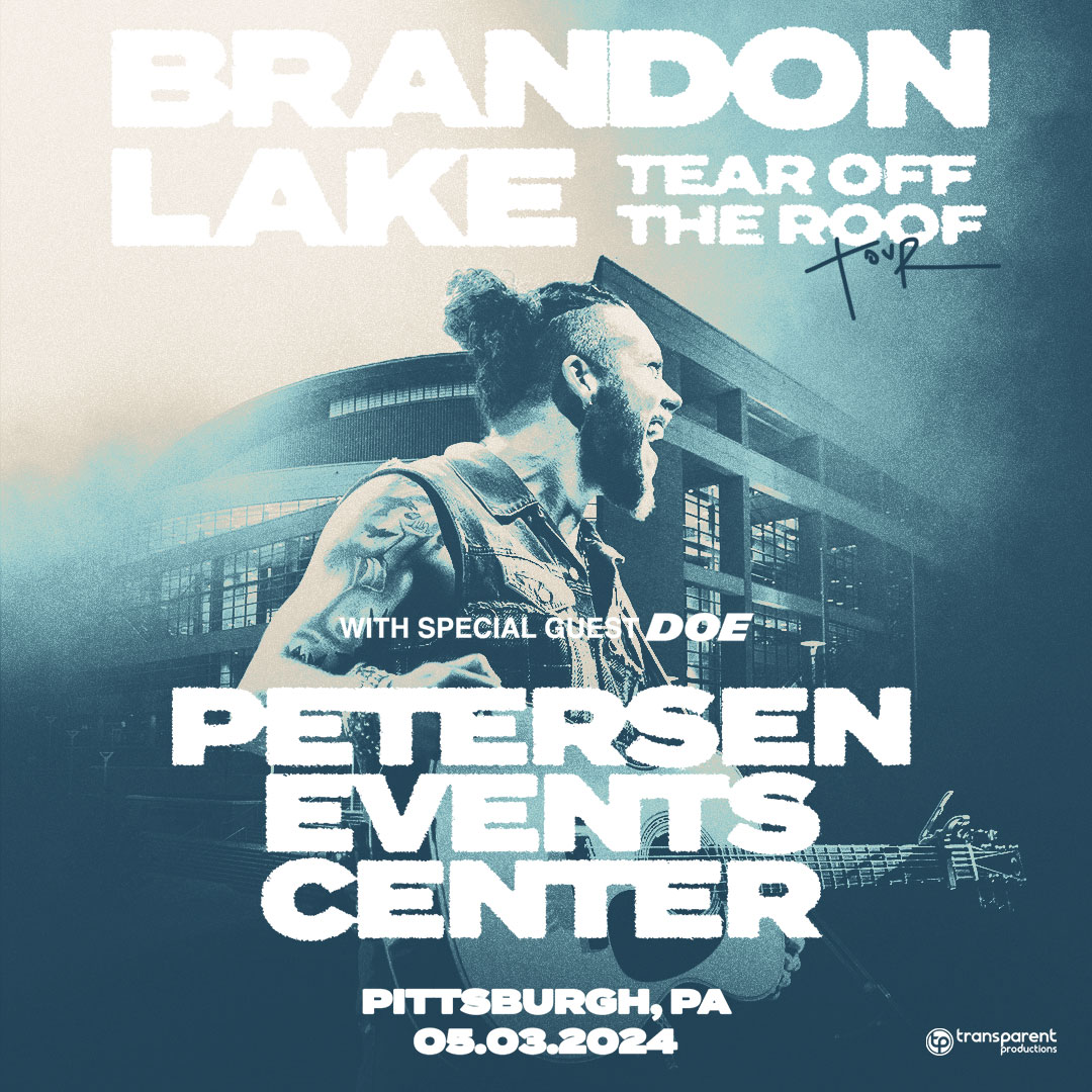 Brandon Lake Tear Off The Roof Tour Pittsburgh, PA May 3, 2024