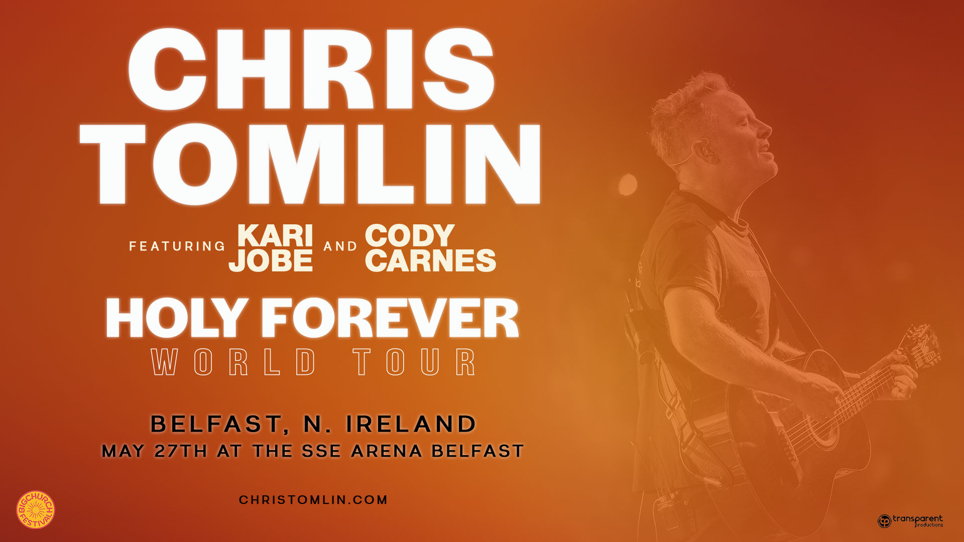 Chris Tomlin Holy Forever World Tour Belfast, N. Ireland May 27